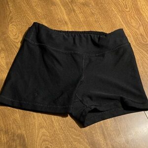 90 Degree By Reflex Black Kids Shorts